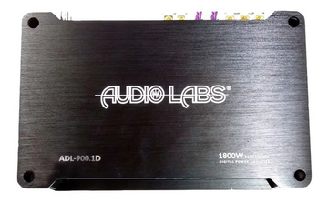 Mini Amplificador Monoblock Audio Labs ADL-900.1D 1800 Watts Clase D 4 Ohms Open Show - Audioshop México lo mejor en Car Audio en México -  Audio Labs